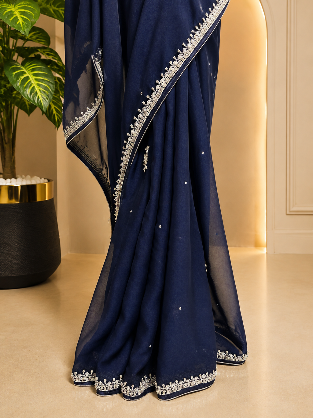 Grace (Royal Blue) - Handwork