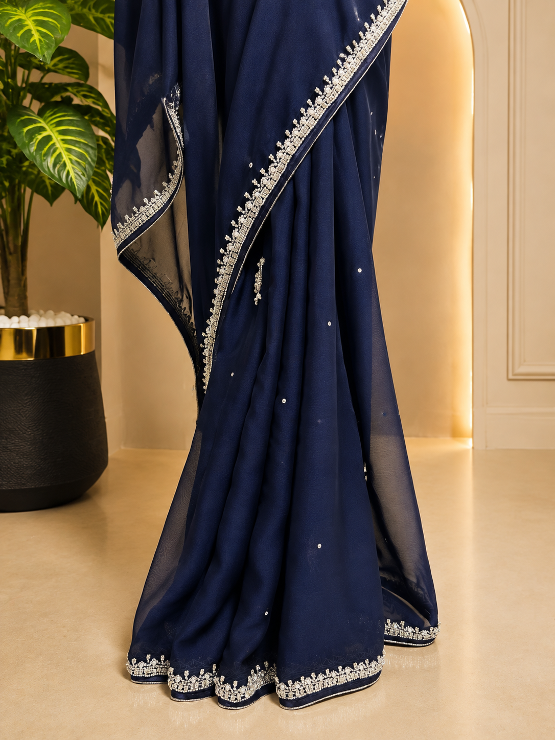 Grace (Royal Blue) - Handwork