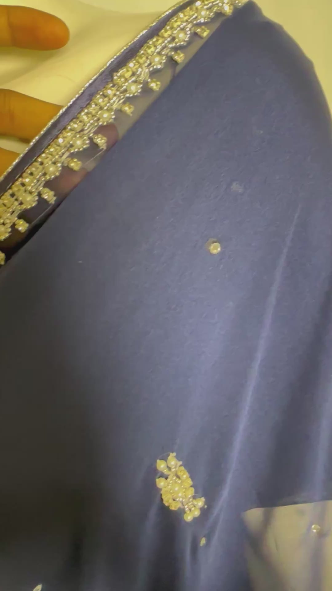 Grace (Royal Blue) - Handwork